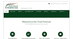 Desktop Screenshot of fairtrustfinancial.com