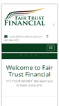 Mobile Screenshot of fairtrustfinancial.com